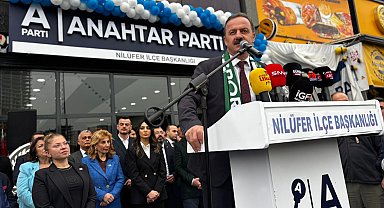 Anahtar Parti Nilüfer İlçe Başkanlığı hizmete açıldı
