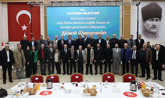 Ankara Keçiören'de Erzurumlular iftar sofrasında buluştu