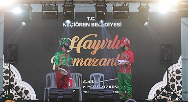 Ankara Keçiören'de Ramazan Sokağı vatandaşlarla buluşuyor