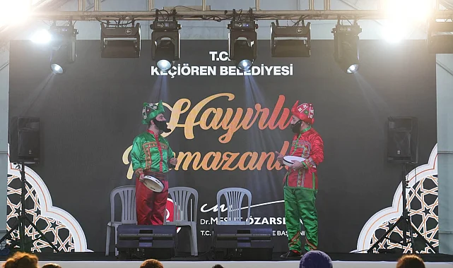 Ankara Keçiören'de Ramazan Sokağı vatandaşlarla buluşuyor