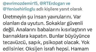 Ankara'da akademisyenin çocukları hedef alan paylaşımlarına tepki