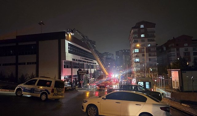 Ankara'da saunada çıkan yangın söndürüldü