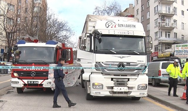 Ankara'da tırın çarptığı yaşlı kadın hayatını kaybetti