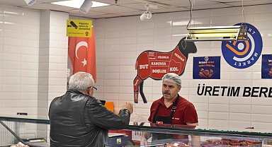 Ankara'da Ramazan ayına özel et satışına yoğun ilgi