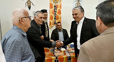 Antalya'a Başkan Uysal'dan arıcılara destek