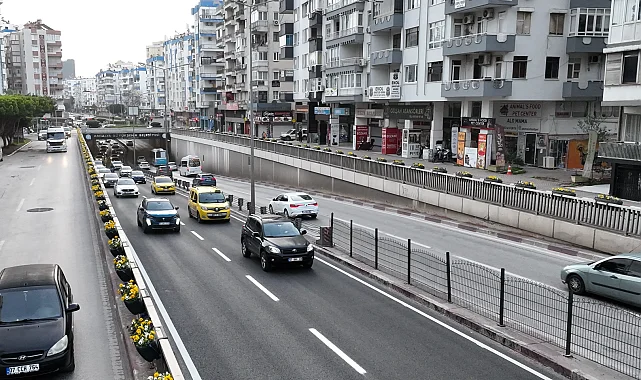 Antalya'da altı etaplı çalışmanın üçüncü etabı tamamlandı