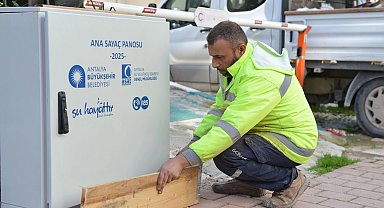 Antalya'da su kayıplarına karşı ana sayaç dönemi