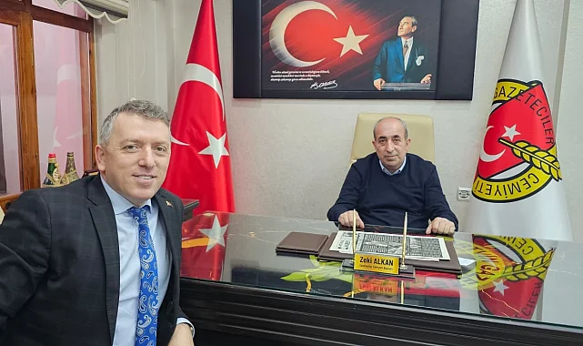 Artvin'de Müdür Keskin'den, Gazeteciler Cemiyetine ziyaret