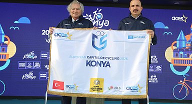 Avrupa'ya bisilet kültürü Konya'dan yayılacak... Konya'da Avrupa Bisiklet Başkenti Unvanı ve Velespit Müzesi açılışı
