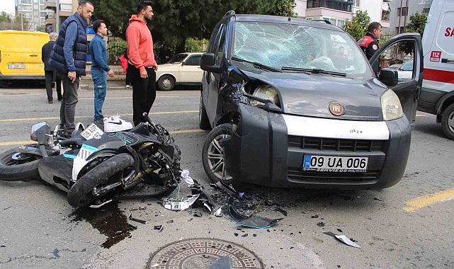 Aydın'da korkutan kaza: 1 ağır yaralı