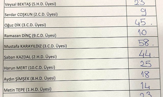 AYM üyeliği için 3 aday belirlendi