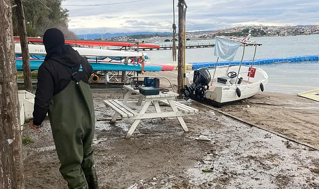 Ayvalık'ta lodosun ardından dayanışma