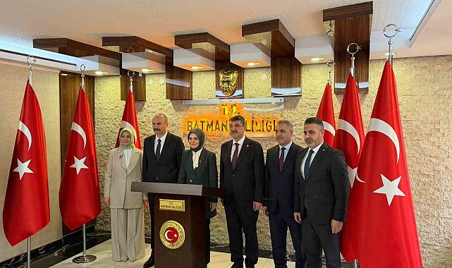 Bakan Göktaş Batman'da temaslarda bulundu