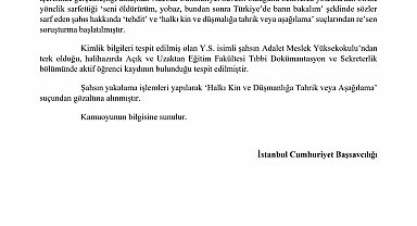 Bakan Gürlek: "Hukukun üstünlüğü ilkesinden taviz vermeyeceğimizi bir kez daha vurguluyorum"