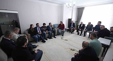 Bakan Tekin'den taziye ziyareti