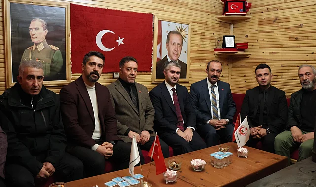 Bakan Yardımcısı Zafer Tarıkdaroğlu Erzurum'da şehit yakınları ve gazilerle buluştu