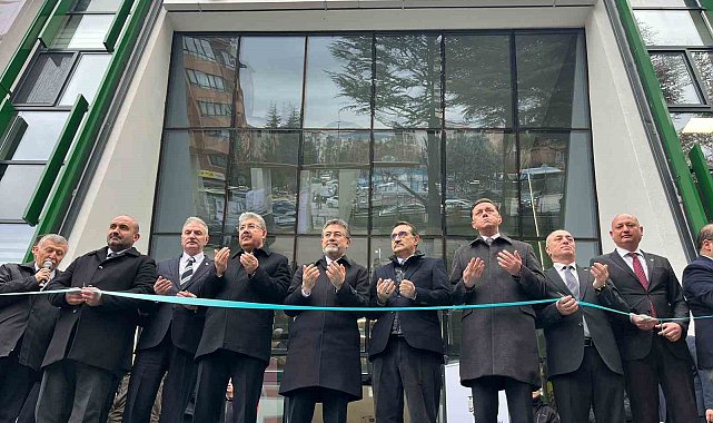 Bakan Yumaklı, Eskişehir'de TMO'nun yeni binasını açılışını gerçekleştirdi