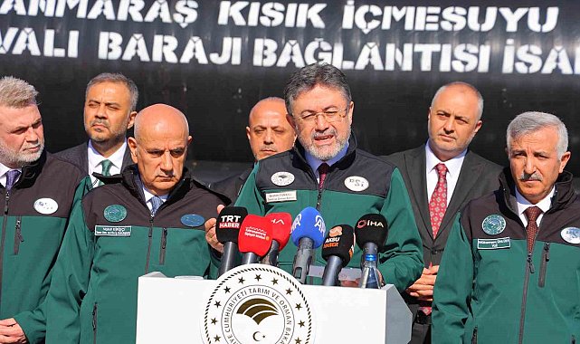 Bakan Yumaklı: "23 yılda 352 içme suyu tesisini tamamladık"