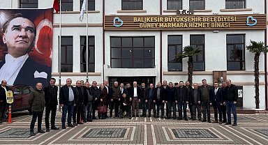 Balıkesir Büyükşehir Bandırmalı muhtarları ağırladı