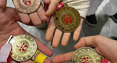 Balıkesir Büyükşehir'in sporcuları madalyaları topladı