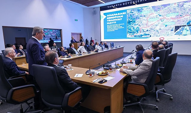 Başkan Alemdar: Sakarya'nın dört bir yanına raylarla ulaşmak istiyoruz