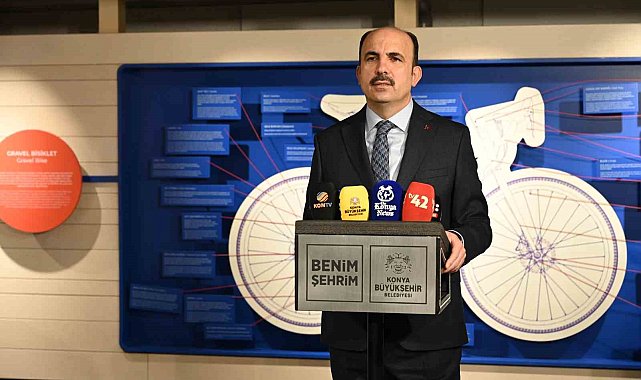 Başkan Altay: "Dünyada Konya'nın bisiklet başkenti olduğu ilgisini oluşturacak etkinlikler planlıyoruz"