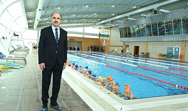 Başkan Altay: "Hedefimiz 31 ilçemizin tamamında ilkokul üçüncü sınıf öğrencilerine yüzme öğretmek"