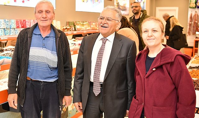 Başkan Büyükkılıç'tan Ramazan'a esnaf ve vatandaşla gönül köprüsü