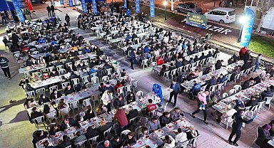 Başkan Çerçioğlu vatandaşları iftar sofrasında buluşturdu