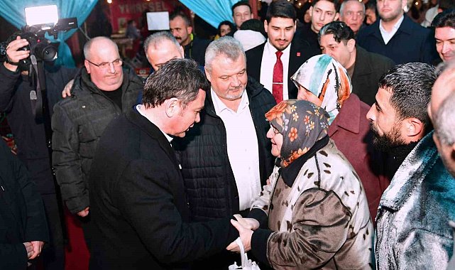 Başkan Erkan Aydın Ramazan Sokağı'nda vatandaşlarla buluştu