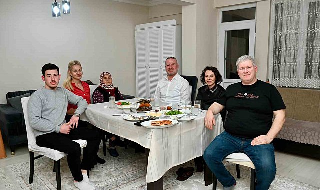 Başkan Karabatı gönül sofrasında buluştu