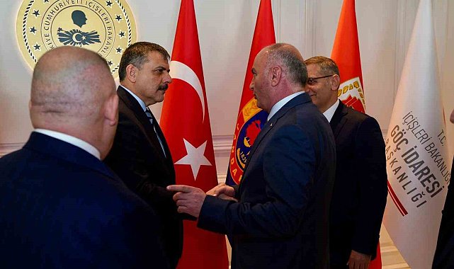 Başkan Özakalın ve ETSO heyetinden İçişleri Bakanı Mustafa Çiftçi'ye ziyaret