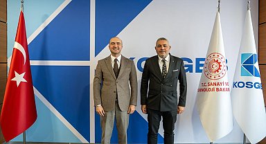 Başkan Sadıkoğlu, KOSGEB Başkanı ile bir araya geldi