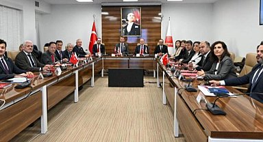 Başkan Seçer Avrupalı Başkanları ağırladı