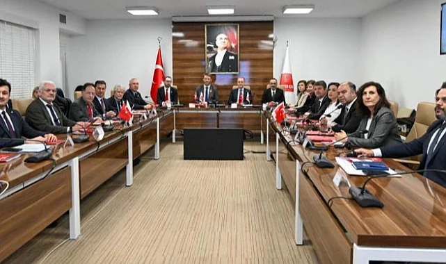 Başkan Seçer Avrupalı Başkanları ağırladı
