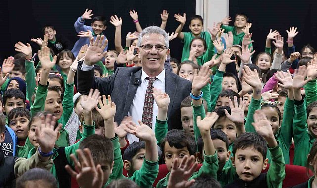 Başkan Tetik öğrencilere belediyeciliği anlattı