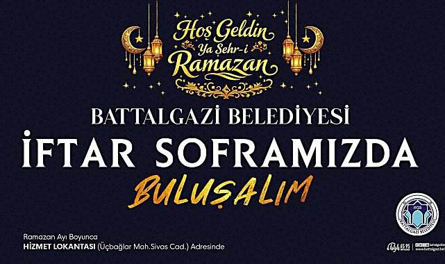 Battalgazi Belediyesi'nden Ramazan'da iftar hizmeti