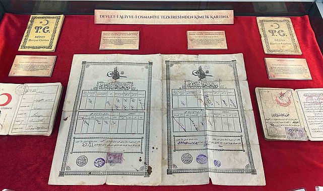 Bayburt'ta 150 yıllık nüfus arşivi sergilendi