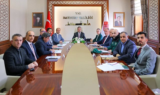 Bayburt'ta tarım toprakları için kurul toplandı