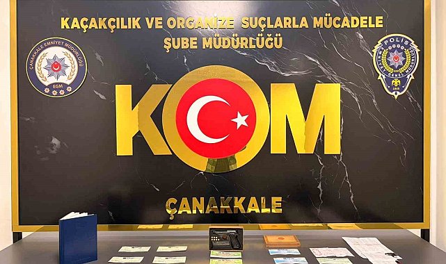 Biga'da tefecilik operasyonu: 2 tutuklama