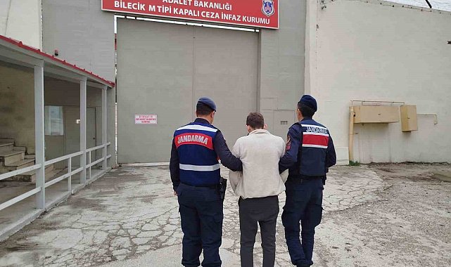 Bilecik'te 3 yıl 4 ay hapis cezası bulunan şahıs yakalandı