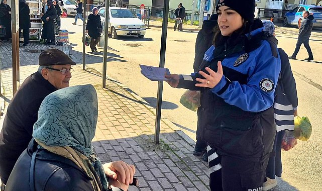Bilecik'te dolandırıcılık bilgilendirmesi