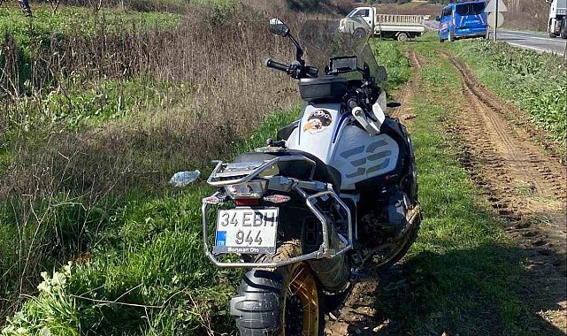 Bilecik'te kontrolden çıkan motosiklet devrildi: 1 yaralı