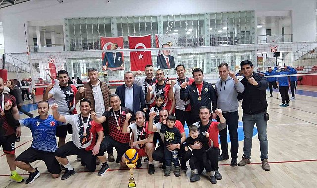 Bilecik'te Kurumlar Arası Voleybol Turnuvası finali yapıldı