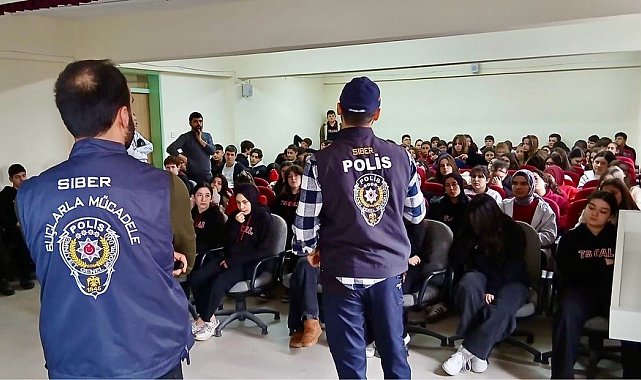 Bilecik'te öğrencilere SİBERAY kapsamında bilgilendirme