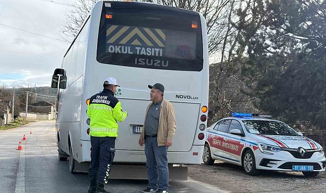 Bilecik'te okul servisleri denetlendi