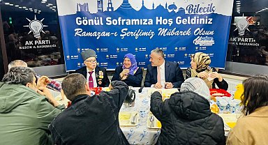 Bilecik'te şehit aileleri ve gaziler aynı sofrada buluştu