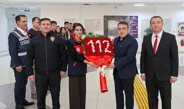 Bilecik'te Vali Sözer'den 112 personeline ziyaret