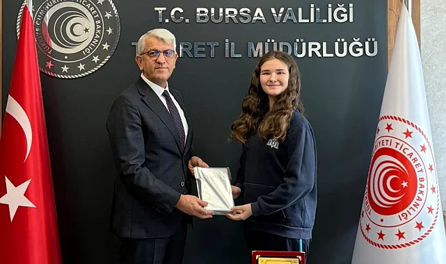 Bilinçli Tüketici Resim Yarışması'nda Esma Gül Bursa birincisi oldu