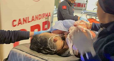 Birlikte yaşadığı kadınla tartışıp cama yumruk atan şahıs ağır yaralandı